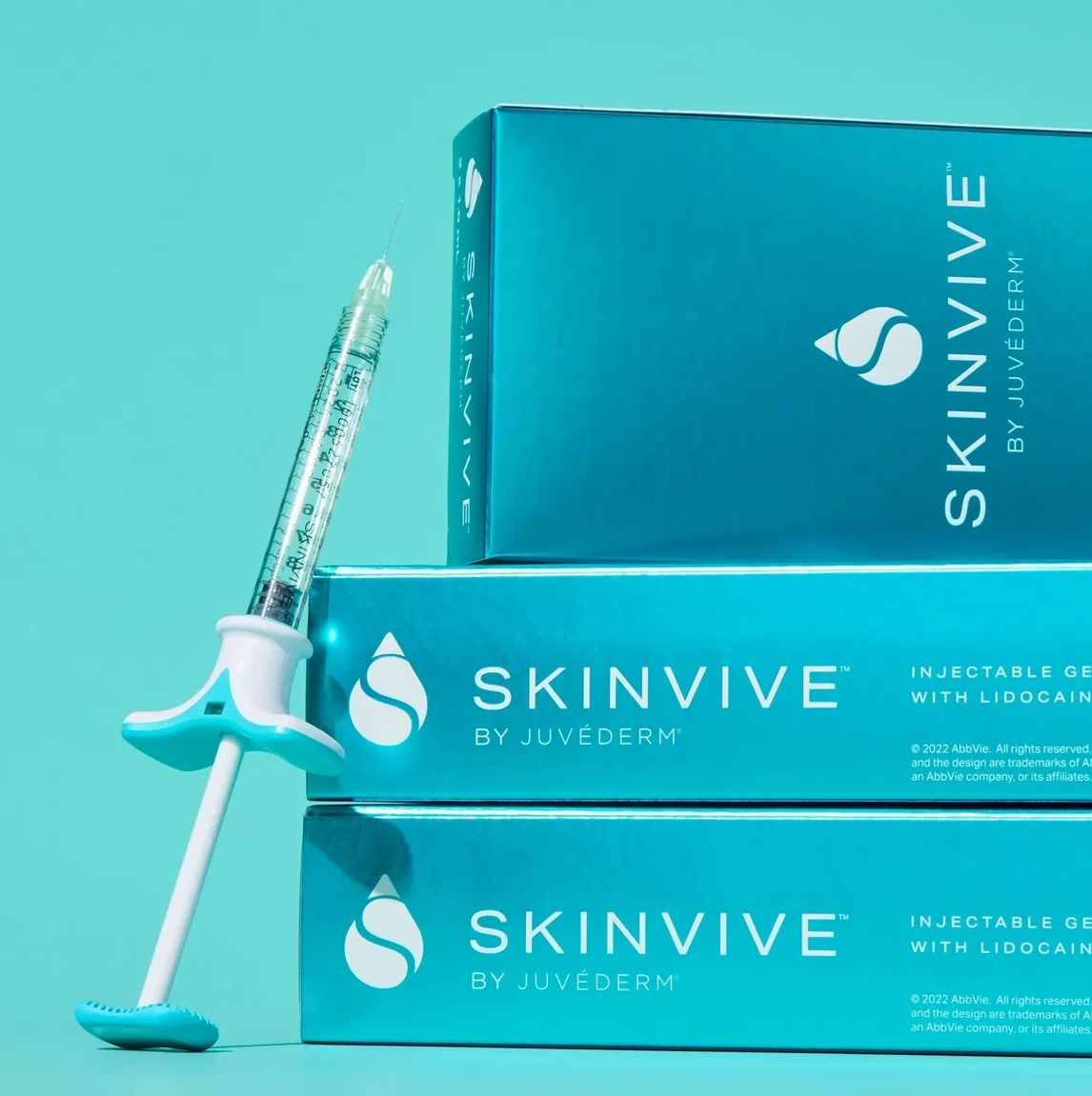 Skinvive by Juvederm injectable skin booster designed to improve skin hydration, smoothness and overall skin quality.